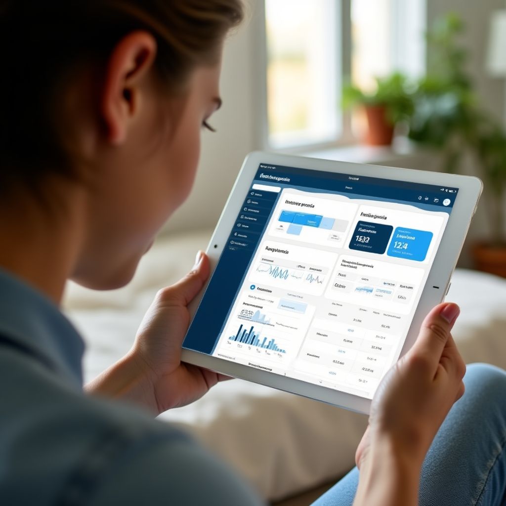 App FinanzArgentina en uso